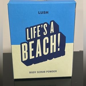 New Australian Exclusive Lush Body Scrub Powder